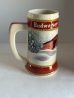 🍺 Budweiser 2019 - 40th Anniversary "Winter Passage" Clydesdale Holiday Stein. — photo 5