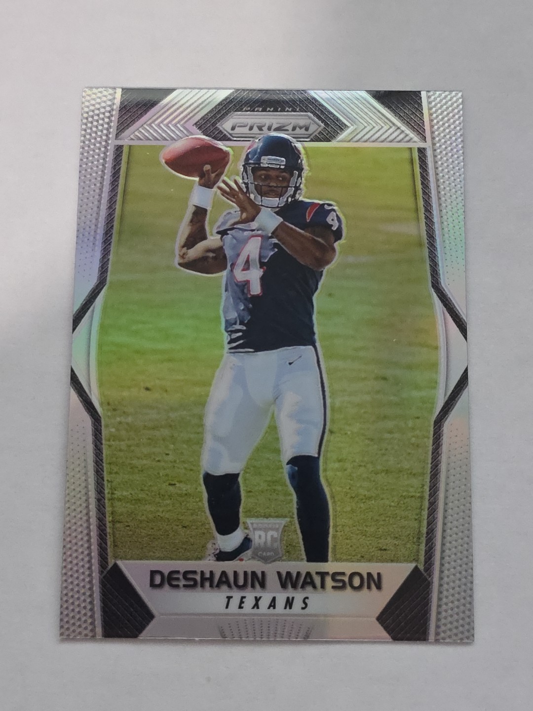 DESHAUN WATSON 2017 PANINI PRIZM ROOKIE SILVER TEXANS RC HOUSTON TEXANS