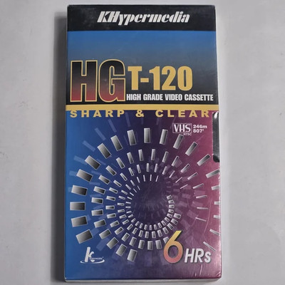 KHypermedia HG T-120 Video Cassette