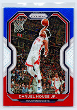 2020-21 Panini Prizm #80 Danuel House Jr. Red White & Blue Prizm