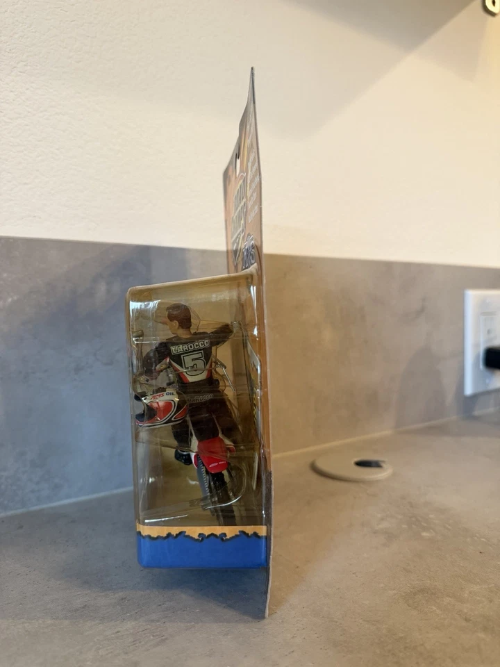 2000 Road Champs MXS Mike Larocco #5 Dirtbike Toy Honda Gravity Games Rare New - Image 4 of 4