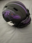 Anquan Boldin Full Sized Ravens Signed Autographed Lunar Eclipse Helmet
