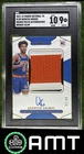 Quentin Grimes RC Patch SGC 9 Auto 10 2021-22 Panini National Treasures 43/49 71