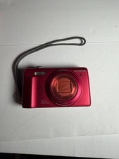 Olympus VR-340 Digital Camera 16.0 MP Red w/Battery FOR REPAIR