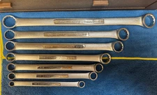 Craftsman USA Double Box End 12 point, SAE Wrench Set Of 7, -VV- & -V-.