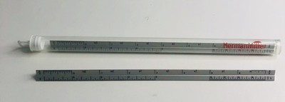 Herman Miller Promotional Architect Scale Ruler Lot of 2 Aluminum 6''
