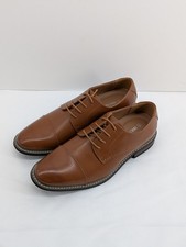 Bruno Marc Men's Brown Cap Toe Oxford Dress Shoes Lace Up Formal US 7