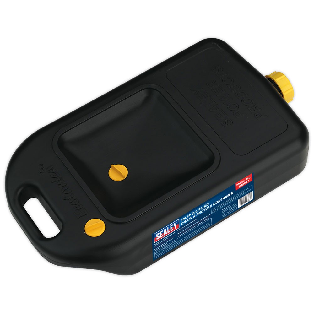 Sealey Oil/fluid Drain and Recycle Container 10ltr