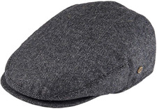 VOBOOM MenS Herringbone Flat Ivy Newsboy Hat ...