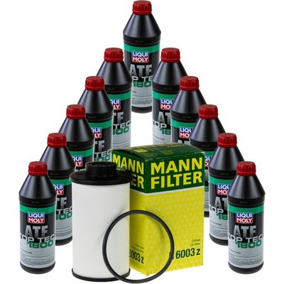 11 L LIQUI MOLY Top Tec ATF 1800 MANN Getriebeölfilter für VW Jetta IV 2.0 1.8