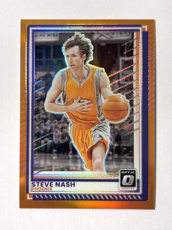 2025-26 Donruss Basketball - Steve Nash Suns Color Match Optic Orange /175