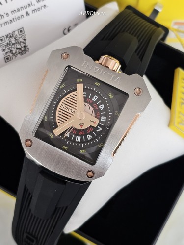 Invicta – S1 Rally – JM Limited Edition Automatic Rose Gold Black - Mens Watch - Picture 4 of 24
