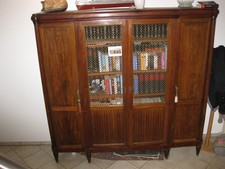 Französischer Bibliothek, Bücherschrank 19 Jh.