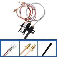 Natural Gas Pilot Assembly w Thermocouple Thermopile Replace for HHT Majestic