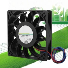 SHLF1224KBE-36 DC24V 1.14A 12CM Inverter Transmission Server Fast Heat Fan