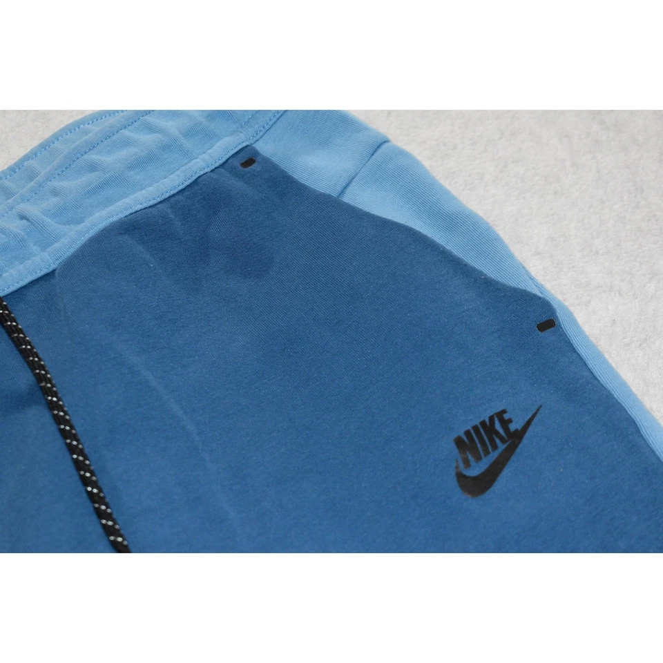 Nike Gym Sweat Pants Joggers Mens Size Large Pockets Tapered Performance Blue - Image 4 of 4