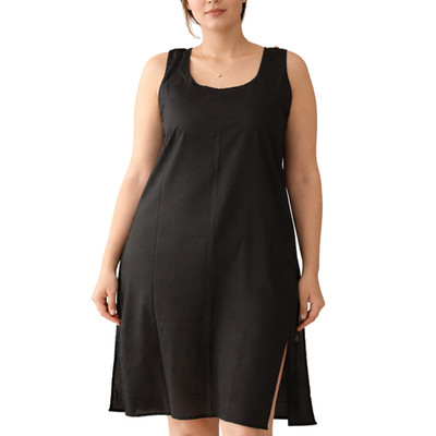 Full Length Cotton Blend Underslip Women Plus Size Inner Slip 4XL to 7XL