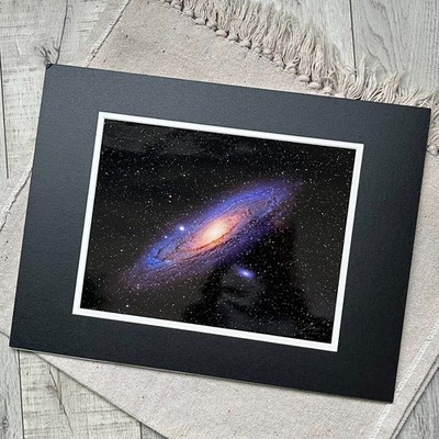 Space Photo Poster Andromeda Galaxy by Astrophotographer Keith Egger 16''x12''