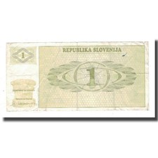 Geldschein, Slowenien, 1 (Tolar), KM:1a, S