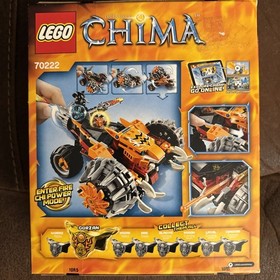 LEGO LEGENDS OF CHIMA 70222 Tormak's Shadow Blazer. New. Sealed.