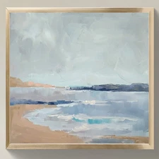 Original Impressionist Painting on 12 in x 12 in Canvas - Signed by the Artist