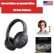 TOZO HT3 Wireless Headphones ANC Over Ear Bluetooth 90H 40mm