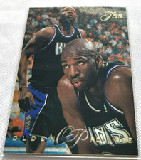 1995-96 Flair Basketball Olden Polynice Sacramento Kings base card #118