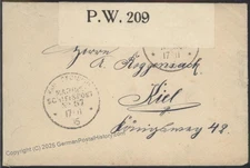 Germany USA 1915 WWI SMS Geier MSP67 Interned HAWAII Censored Cover 113895