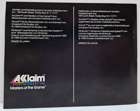 Airwolf / Nintendo NES / Englisch / PAL Version / 1991 / Mit Anleitung / OVP