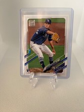 2021 Topps - Shane McClanahan #408 Blue Jersey (RC)