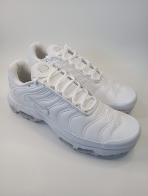 Nike Men's Air Max Plus G Golf Shoes White Pure Platinum Size 12 FZ4150-100 New