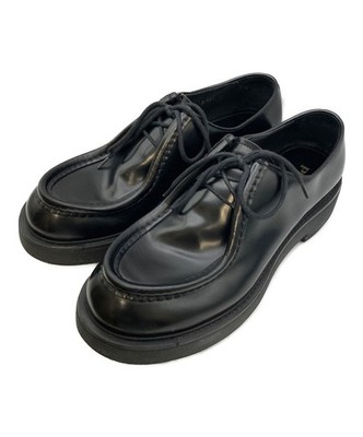 Prada Diapason Opaque Brushed Leather Shoes BGK66