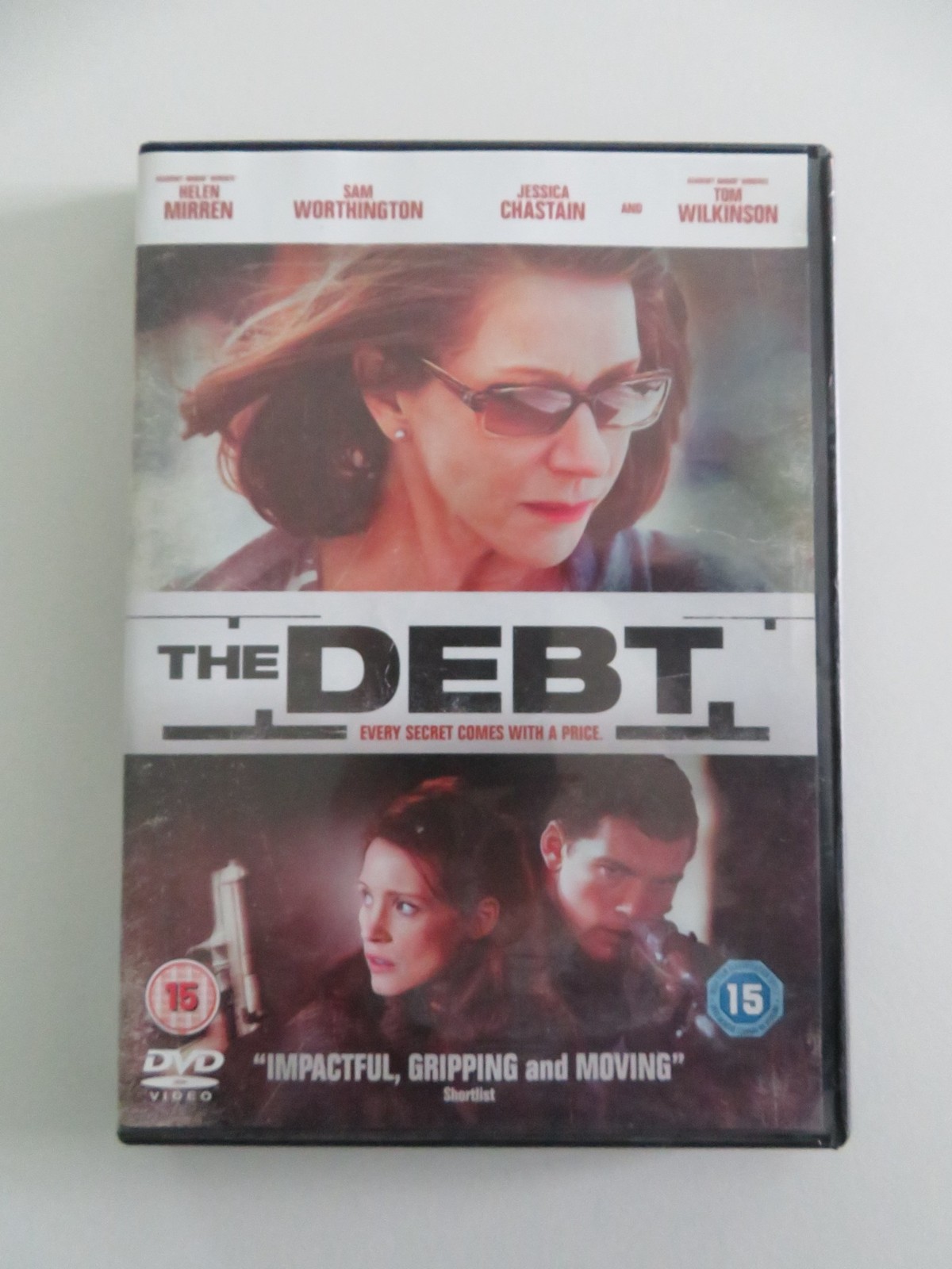 The Debt (DVD) Helen Mirren Sam Worthington 2010 Region 2, 4, 5