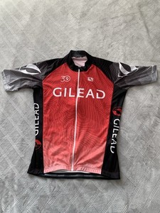 Handmade Italian Gilead Giordana HIV Awareness Cycling Jersey