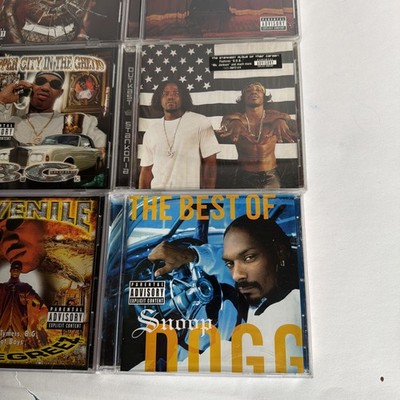 Lot Of 12 90's Gangsta Rap CDs Juvenile Too Short Shaggy Cypress
