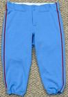 MIKOLAS SIZE 35-37-21 2024 ST. LOUIS CARDINALS GAME USED PANTS ISSUED BLUE MLB — photo 10