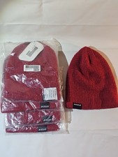 Klim Canyon Beanie Red Acrylic Knit Unisex Adults One Size Winter Hat