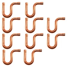 Appli Parts AP-PT058 5/8 in P-Trap Sifon CxC Sweat Copper pipe fitting connectio