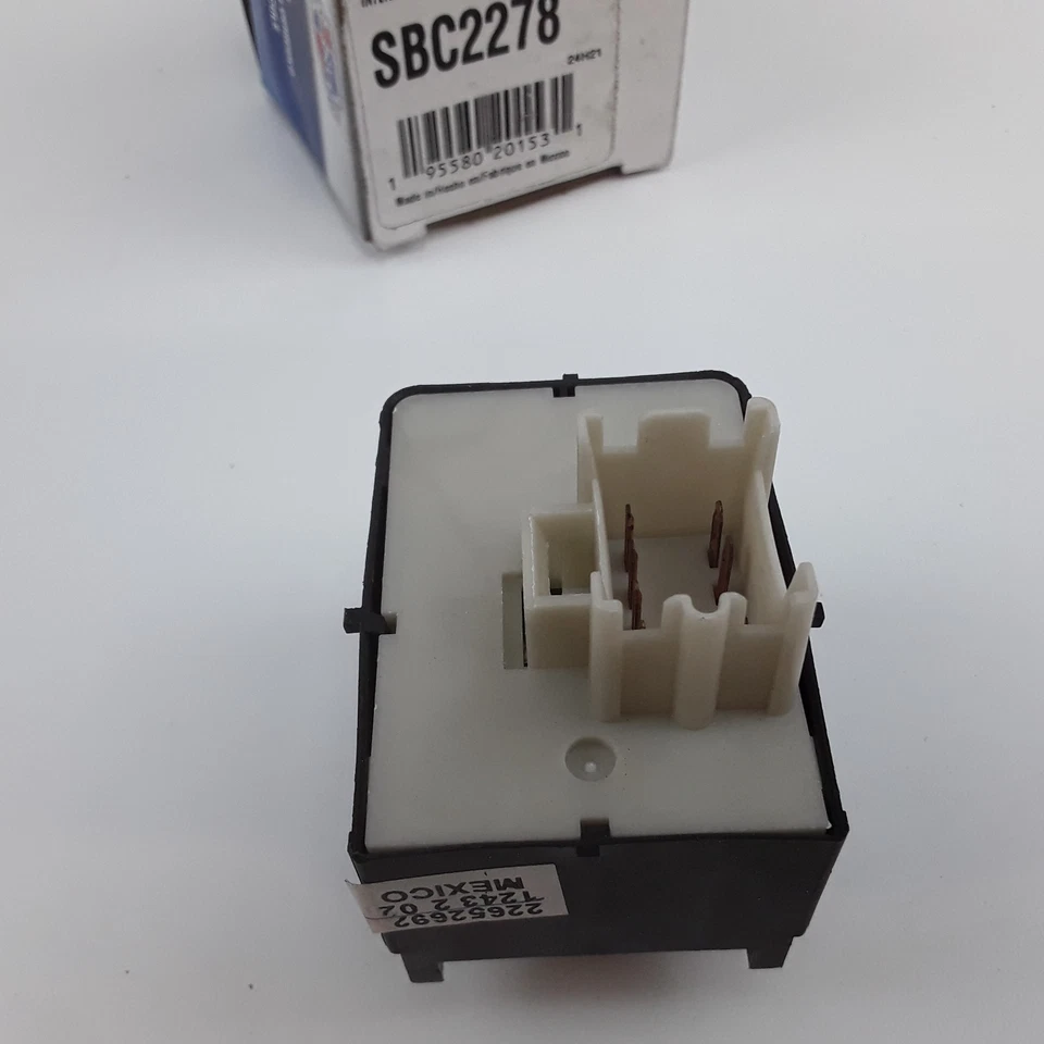 Interruptor de ventana eléctrica Carquest SBC2278 para Chevrolet Cavalier 1995 1996 1997-1999 Foto 3 de 4