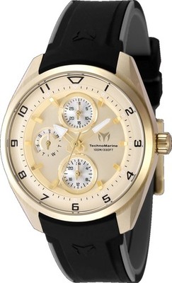 TechnoMarine Damen Ocean Quantum Quarz-Uhr 36mm TM-318114 Schwarz
