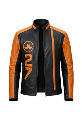 Arc Raiders Leather Jacket Cosplay Embroidery Ryder Black Leather