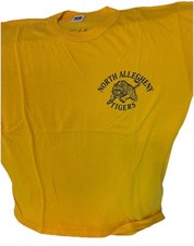 Vintage Russell Athletic North Allegheny Tigers T-Shirt USA Made Men’s M