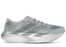 adidas Adizero Evo SL Silver Metallic JR3419 Men's Size 14 Brand New