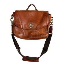 Will Leather Goods Kent Mens Messenger Bag Brown