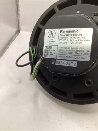 Panasonic WV-CW474S Color CCTV Dome Camera USED - Picture 5 of 9