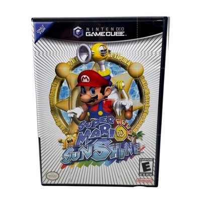 Super Mario Sunshine Nintendo GameCube Complete CIB Game With Manual