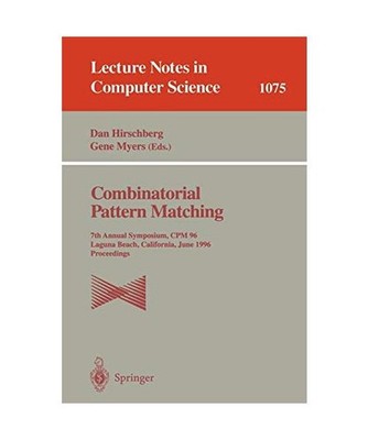 Combinatorial Pattern Matching: 7th Annual Symposium, CPM '96, Laguna Beach, Cal