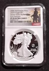 2025 P Proof American Silver Eagle $1, Marine Corps 250th Privy, NGC PF69 UC ER