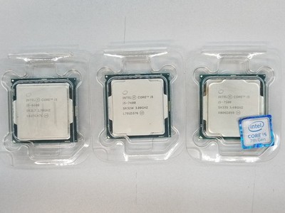 Lot of 3 Intel Core i5 Quad-Core 6MB LGA1151 CPU Processors i5-6400/7400/7500