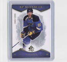 2007-08 SP Authentic #109 Brad Boyes #/1999 Blues